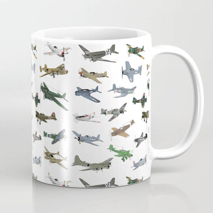 Various WW2 Planes Coffee Mug