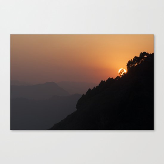 sun struck Canvas Print