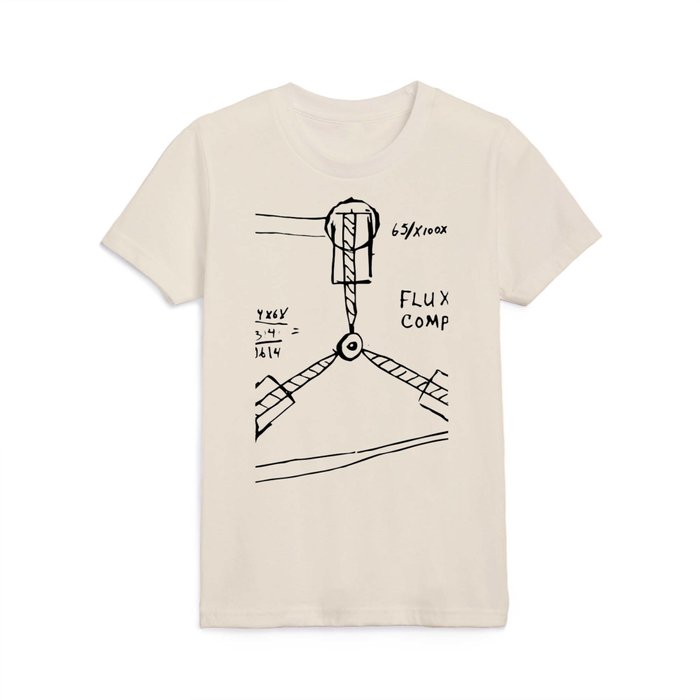 Flux Capacitor Compression Hand made Sketch Design From Doc
