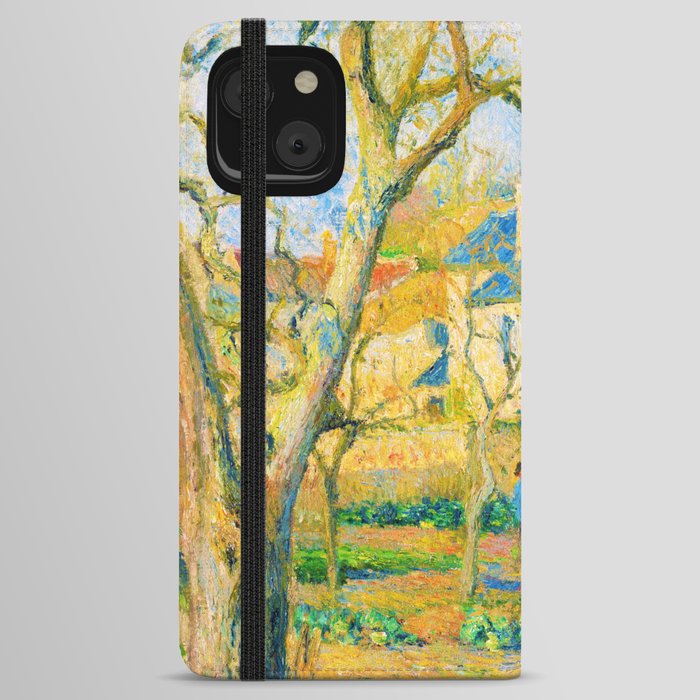 Camille Pissarro "Vegetable Garden" iPhone Wallet Case