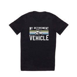 My Retirement Vehicle Golf Cart T Shirt
