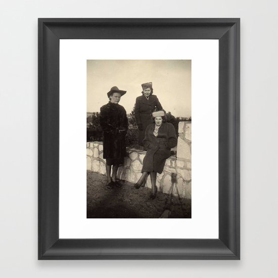 Die Frauen Framed Art Print