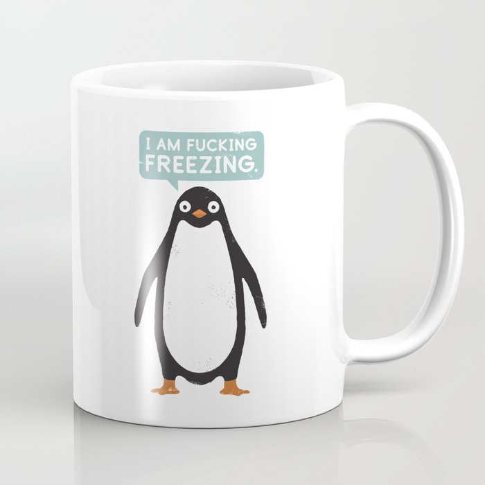 Talking Penguin Coffee Mug