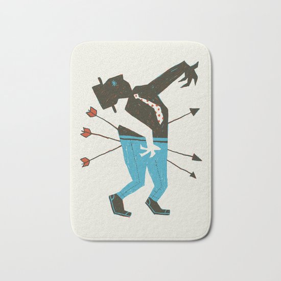 Dust Bowl Banker Bath Mat