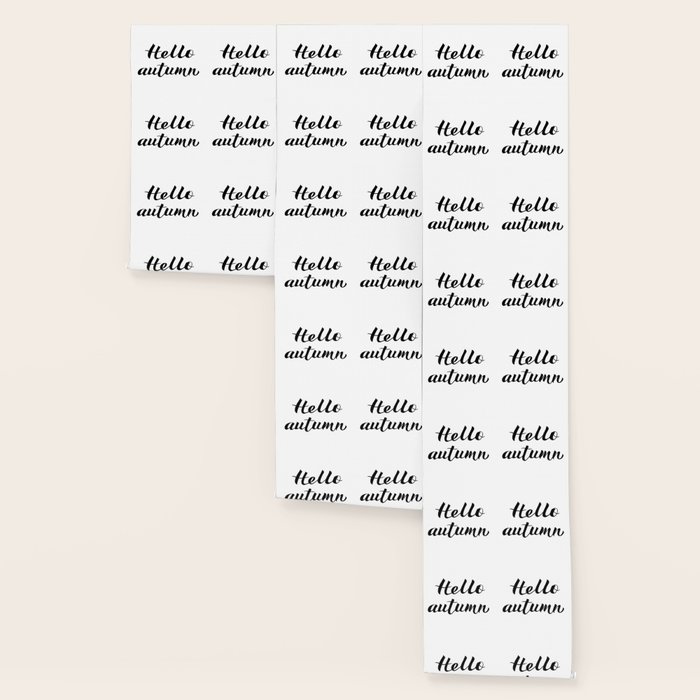 Hello Autumn Written With Brush Pen Modern Calligraphy Font Hand Lettering Wallpaper By Labelezoka Society6