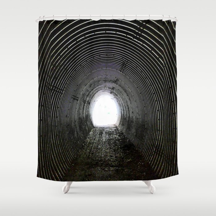 Tunnel to the Other Side in I Art Shower Curtain