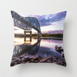 Burton Bridge Throw Pillow