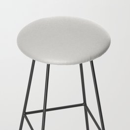 Almost White Trending Solid Color - Patternless Pairs Jolie Paints 2022 Popular Hue Gesso White Bar Stool