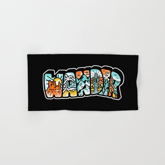 WANDER Hand & Bath Towel