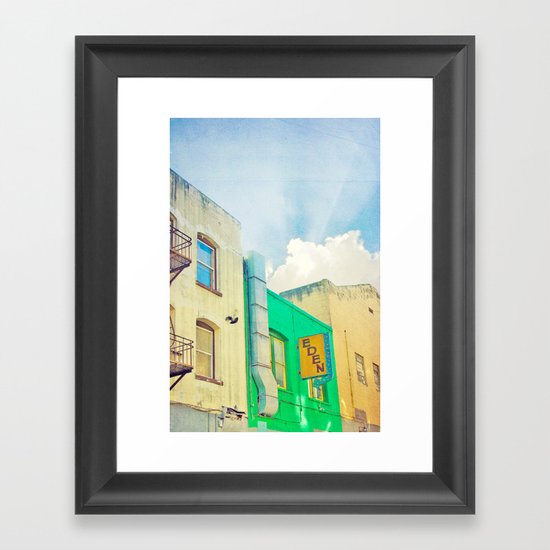 SF Tops 2 Framed Art Print