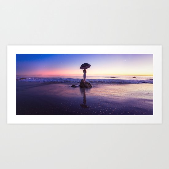 When stars rain Art Print
