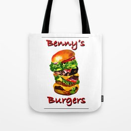 Benny’s Burgers Tote Bag