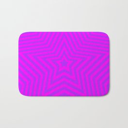 Stars - purple vers. Bath Mat | Pop Surrealism, Abstract, Pattern, Vector 