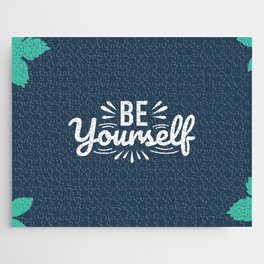 quotes - be youtself Jigsaw Puzzle