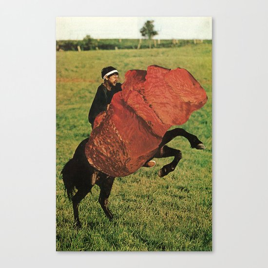 meatrider Canvas Print