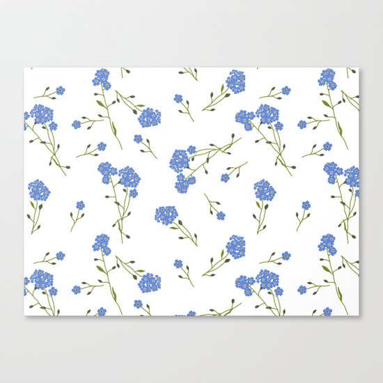 Forget me not II Canvas Print