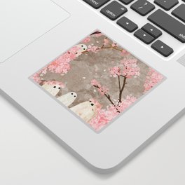Cherry Blossom Party Sticker
