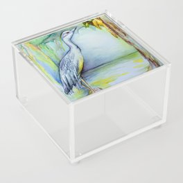 Night Heron Acrylic Box