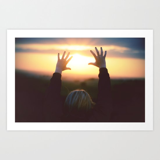 oh, praise HIM Art Print
