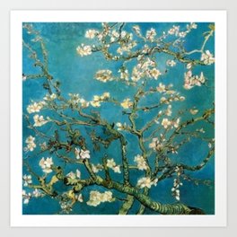 Almond Blossoms Vincent Painting Van Gogh Art Print