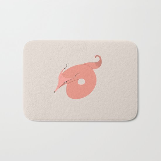 The Fox Bath Mat