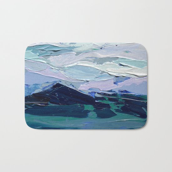 Blue Ridge Peak Bath Mat