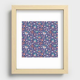 Small Scale Pattern 1 Recessed Framed Print