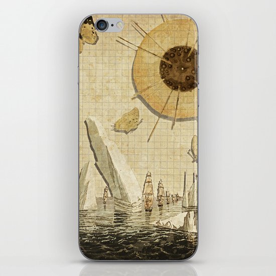 paper I :: butterflies/icebergs iPhone & iPod Skin