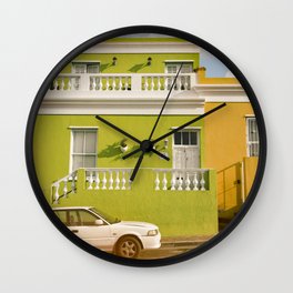 Bo-Kaap Cape Town Wall Clock