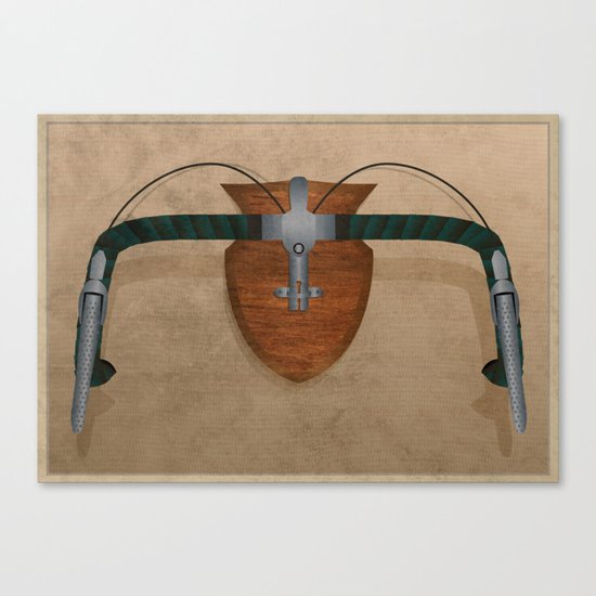 Bike Hunter Canvas Print