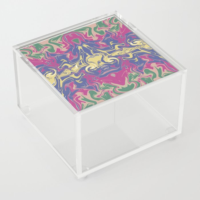 Happy Days - Marble Colors Acrylic Box