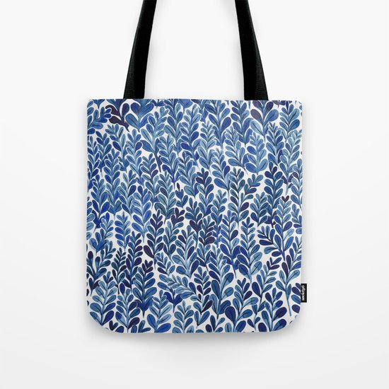 Indigo blues Tote Bag