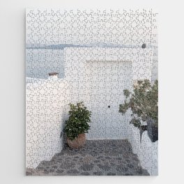 Santorini Oia Bliss #5 #wall #decor #art #society6 Jigsaw Puzzle