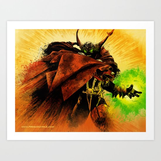 Hellspawn Art Print