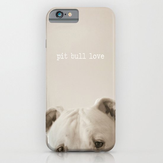 Pit bull love iPhone & iPod Case