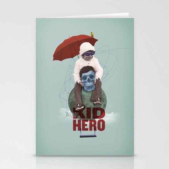 KID HERO Stationery Cards