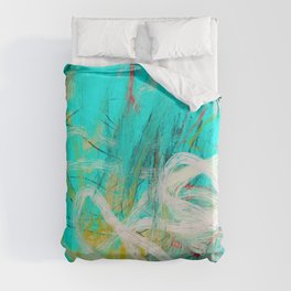 Abstract Painting. Expressionist Art. Duvet Cover