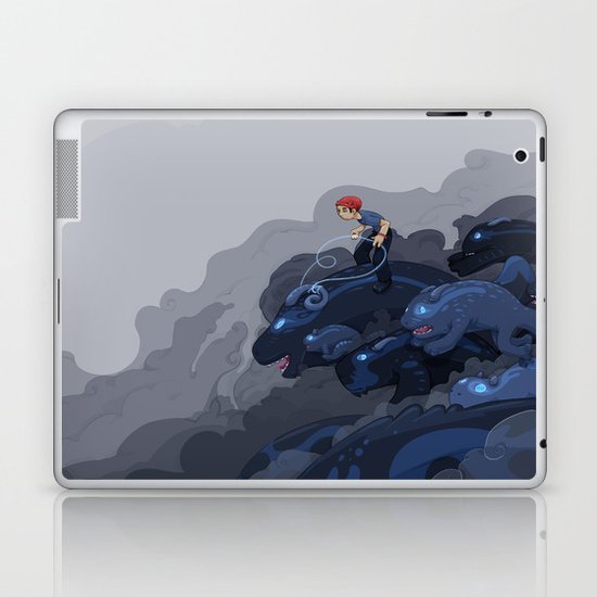 Rainy Day Activities Laptop & iPad Skin