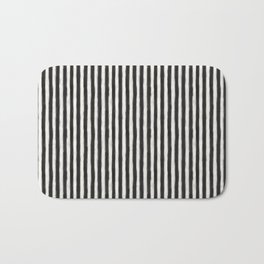 geo brush stripe vertical Bath Mat