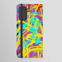 Street 32. Abstract Painting.  Android Wallet Case