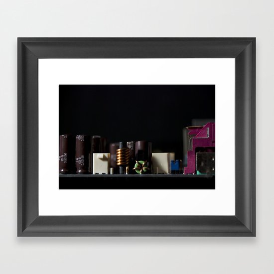 Circuit City Framed Art Print