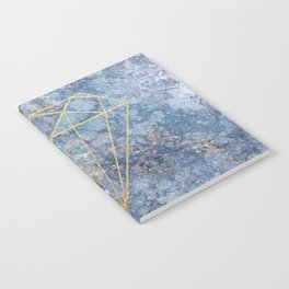 GoldDiamond Marble Notebook