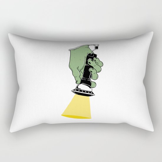 They're coming Rectangular Pillow