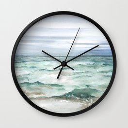 Oceanscape of Anna Maria Island Florida. Wall Clock