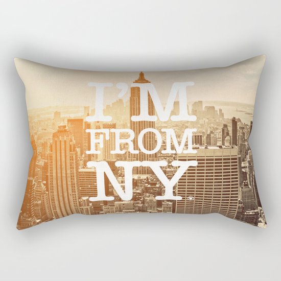 New York Rectangular Pillow