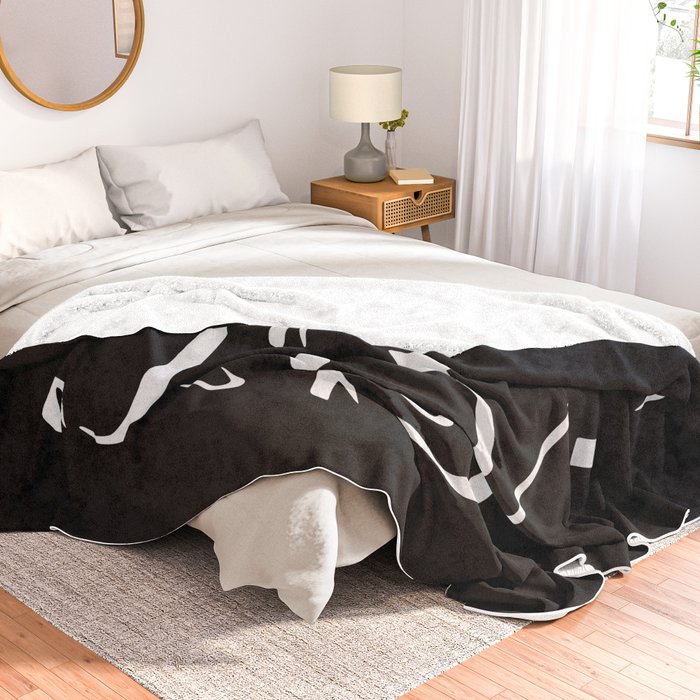 Happens Arabic Calligraphy Throw Blanket By 7arakat Society6 Happens Arabic Calligraphy Throw Blanket
