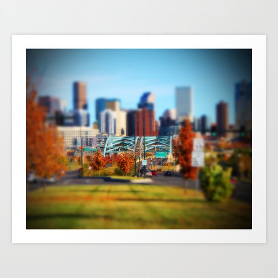 Speer Blvd Art Print
