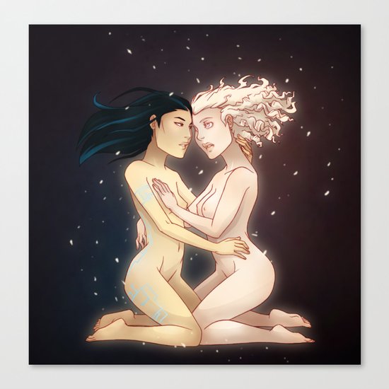 Duality Canvas Print