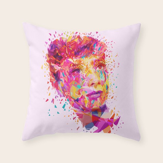 Audrey Hepburn Throw Pillow