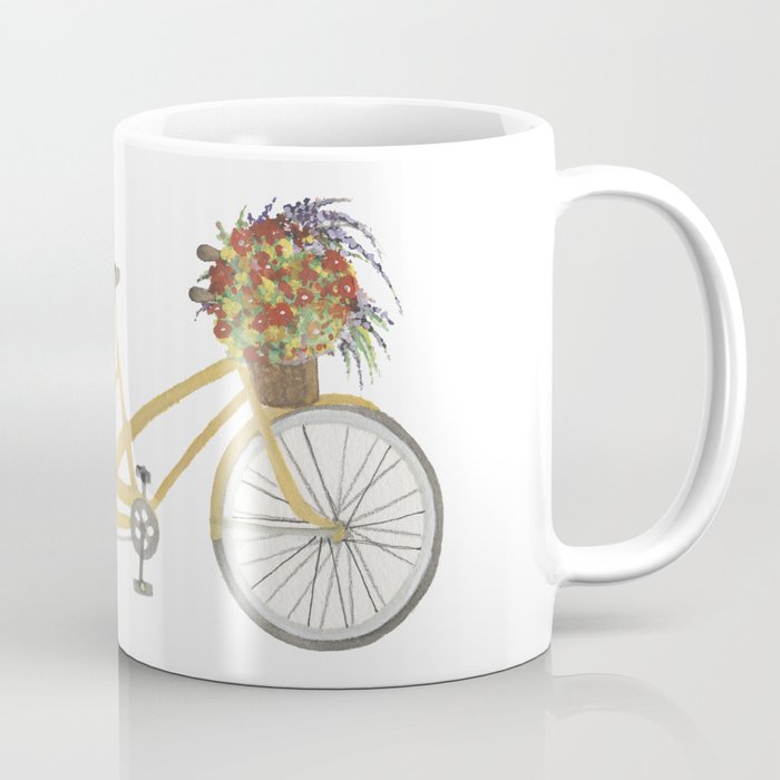 Spring Bicycle Built for Two Coffee Mug